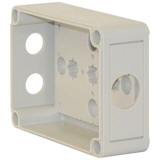 Kunststoffgehäuse bearbeitet